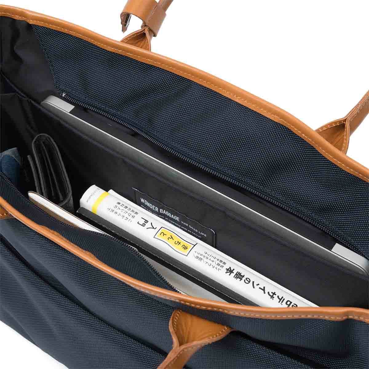 【12/1限定★エントリーで全員16倍】ワンダーバゲージトートバッグ2WAYB4A4防水WONDERBAGGAGEGOODMANSメンズレディースビジネスバッグ防水トートバッグ肩掛けカバンTOTEWRグッドマンズビジネス通勤日本製WB-G-021