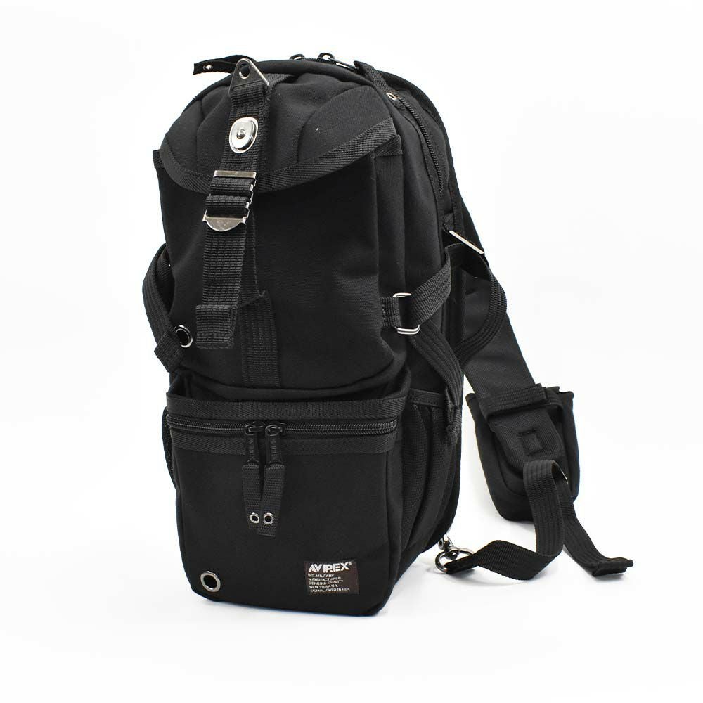 AVIREXボディバッグメンズ大容量B5アビレックスイーグルバッグショルダーバッグアヴィレックスボディバックボディーバッグブランド人気軽量かっこいいミリタリーAVX305L