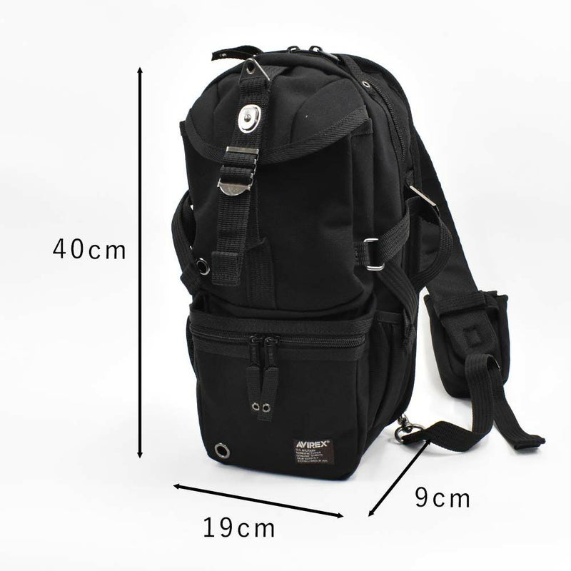 AVIREXボディバッグメンズ大容量B5アビレックスイーグルバッグショルダーバッグアヴィレックスボディバックボディーバッグブランド人気軽量かっこいいミリタリーAVX305L