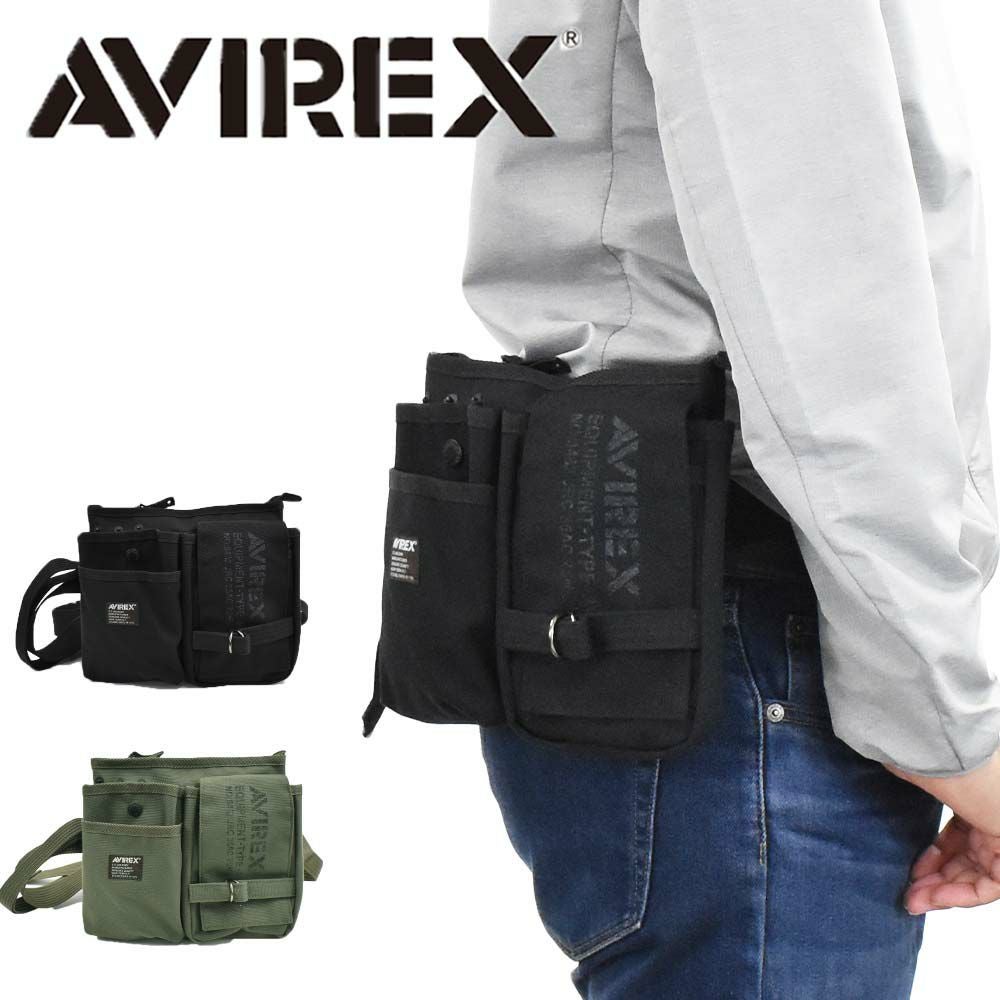 AVIREX ショルダーバッグ ウエストバッグ アビレックス バッグ