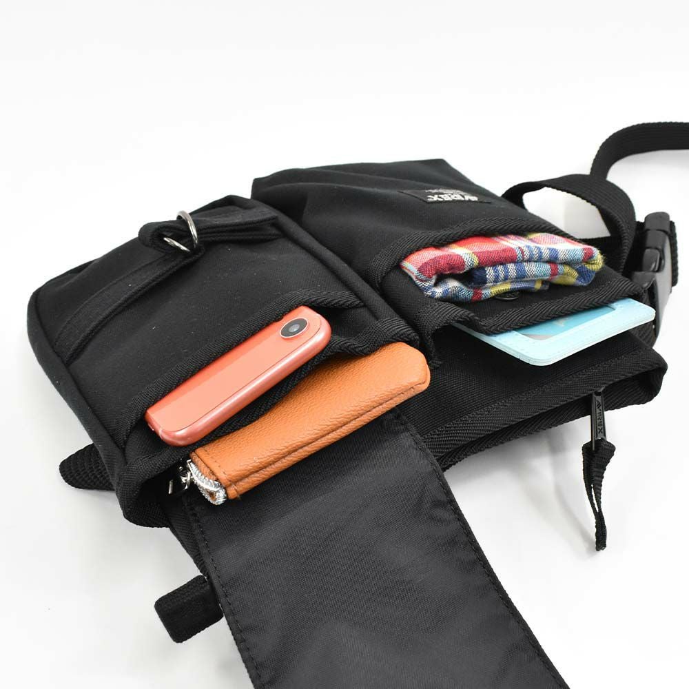 AVIREXショルダーバッグウエストバッグアビレックスバッグアヴィレックスメンズレディースヒップバッグウエストポーチシザーバッグチョークバッグブランド人気軽量男性かっこいいミリタリーAVX342L