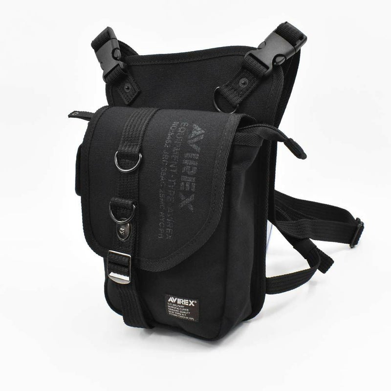 AVIREXショルダーバッグレッグバッグ2WAYアビレックスバッグウエストバッグレッグバッグアヴィレックスメンズレディースブランド人気おすすめ軽量男性釣りアウトドア自転車登山AVX348L