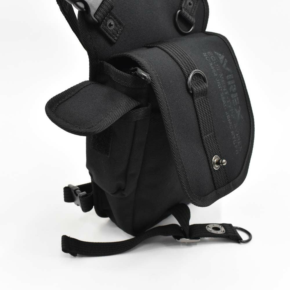 AVIREXショルダーバッグレッグバッグ2WAYアビレックスバッグウエストバッグレッグバッグアヴィレックスメンズレディースブランド人気おすすめ軽量男性釣りアウトドア自転車登山AVX348L