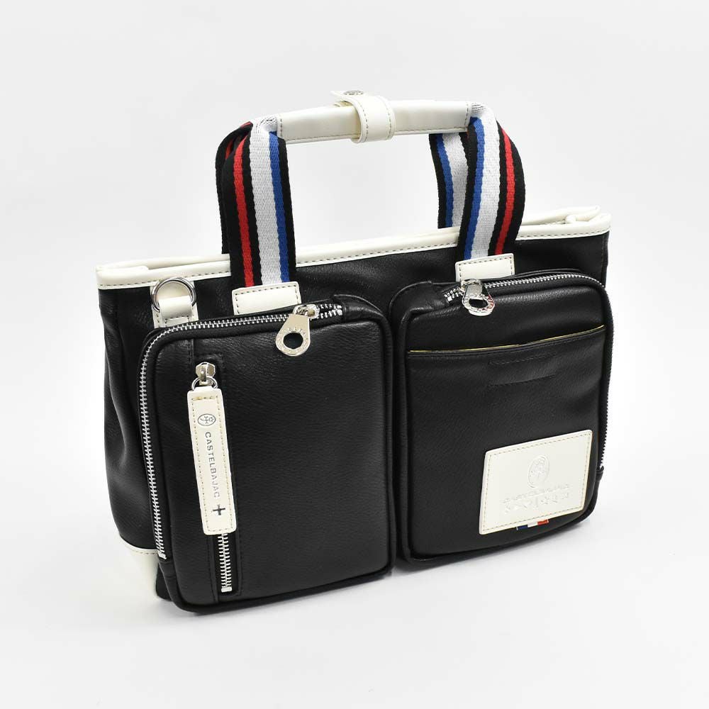 カステルバジャックバッグミニトートバッグドライビングトートCASTELBAJACローレンメンズレディースミニブリーフハンドバッグトートバッグ合皮ブランド軽量おしゃれかっこいい大きめ結婚式大容量37501