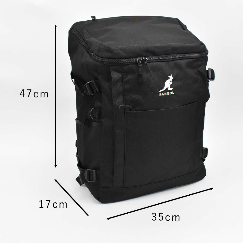 【ポイント最大36倍|12/10限定】カンゴールリュックKANGOL30LA3ボックス型通学大容量レディースメンズ女子女子高生中学生高校生リュックサック通学リュックスポーツ人気ブランドおしゃれかわいい多収納抗菌防臭250-1541