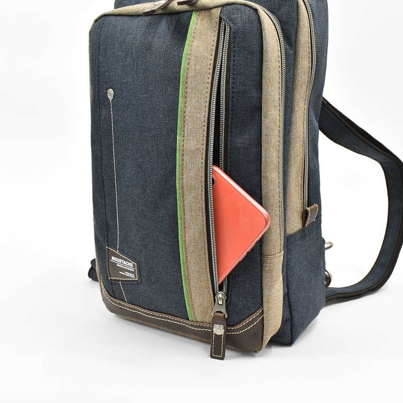 moustacheリュックボディバッグ2WAYムスタッシュメンズレディースブランドバッグワンショルダーショルダーバッグリュックサックボディバック斜め掛けバッグ斜めがけ人気かっこいいシンプル大人ナイロンJLG4659