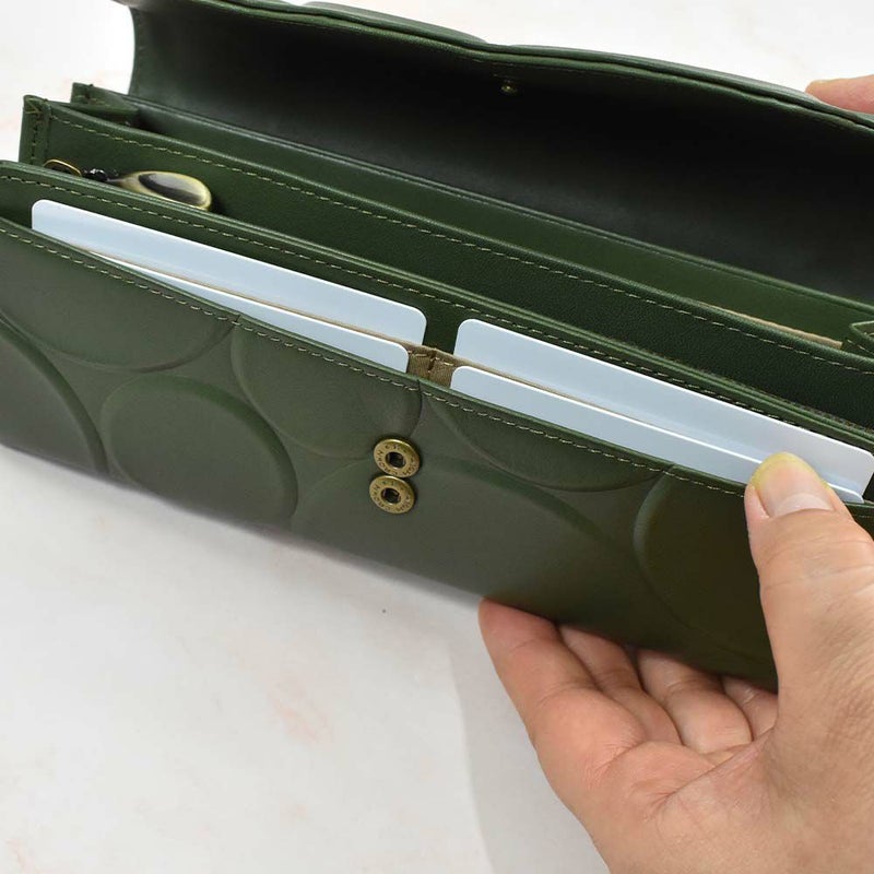 シビラ財布sybilla長財布かぶせ型シルクロレディースブランド大容量本革5470231