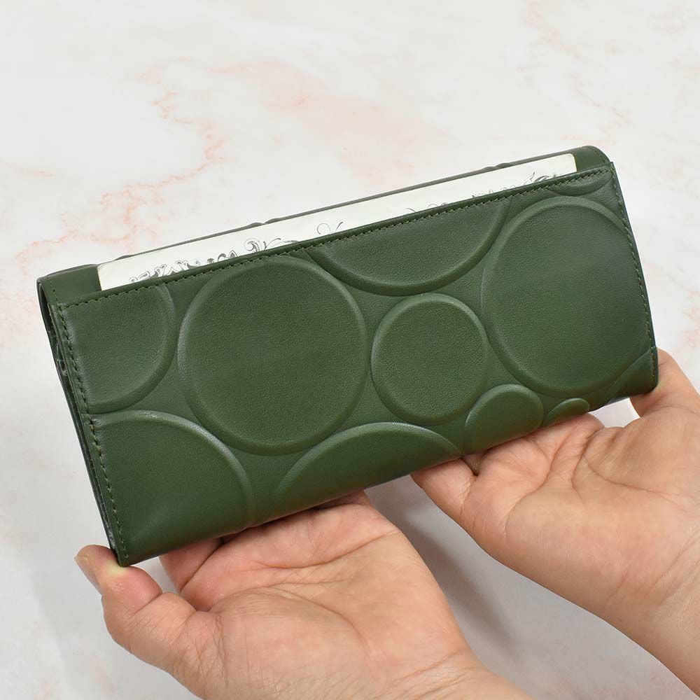 シビラ財布sybilla長財布かぶせ型シルクロレディースブランド大容量本革5470231