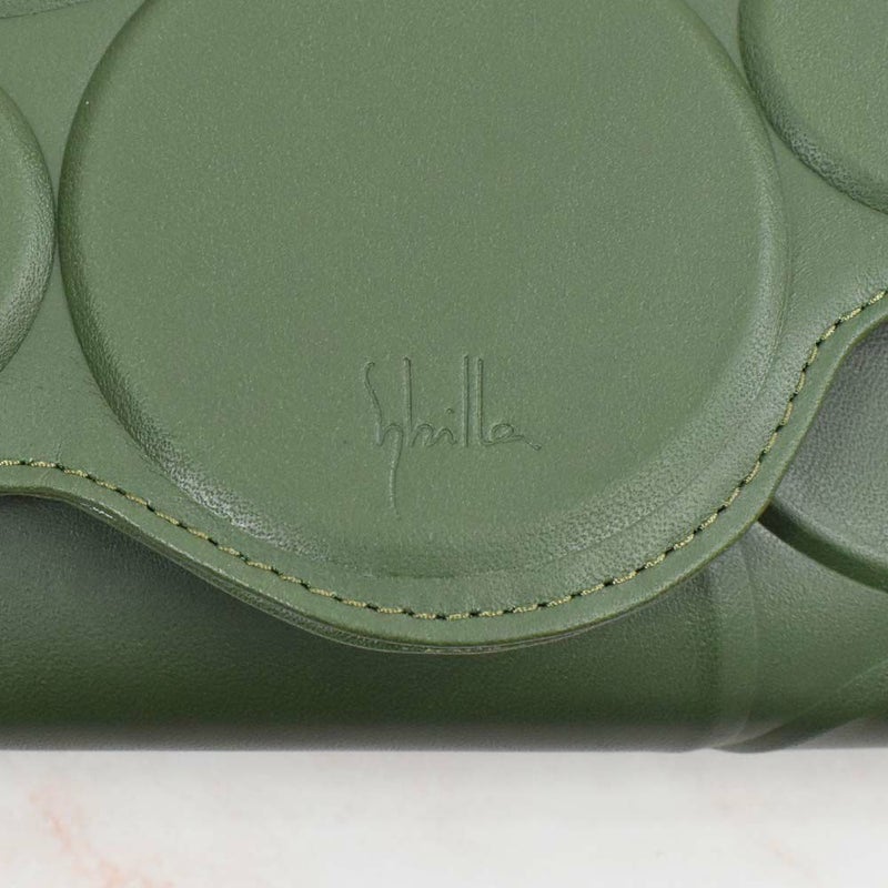 シビラ財布sybilla長財布かぶせ型シルクロレディースブランド大容量本革5470231