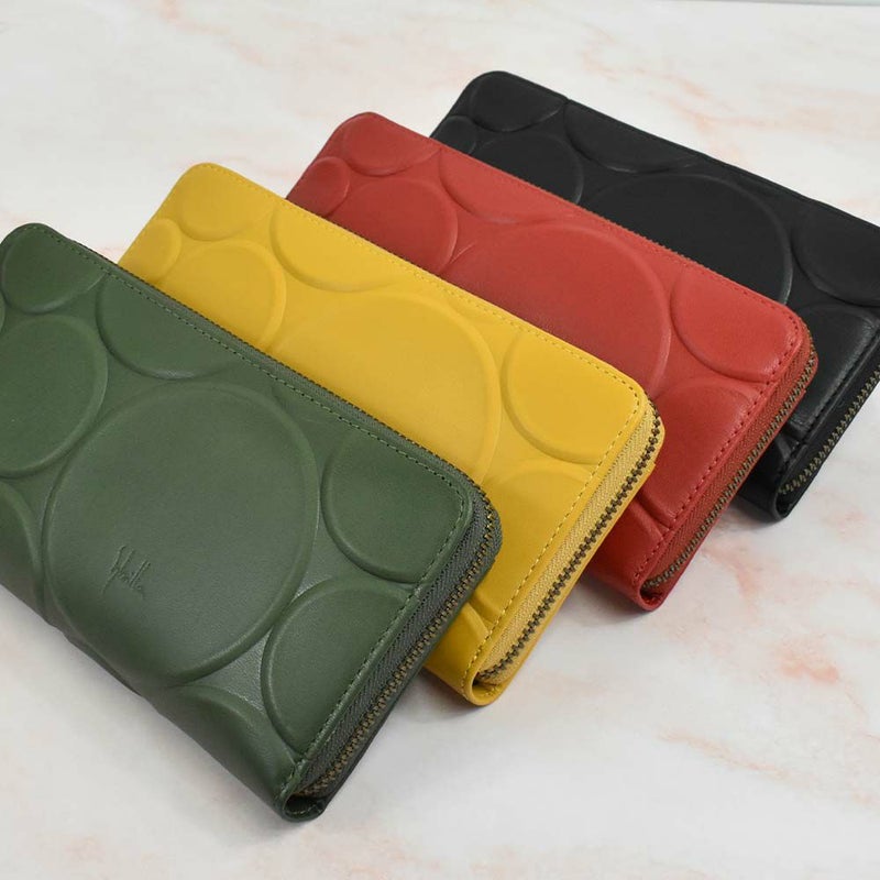 シビラ財布sybilla長財布ランドファスナー型シルクロレディースブランド大容量本革5470232