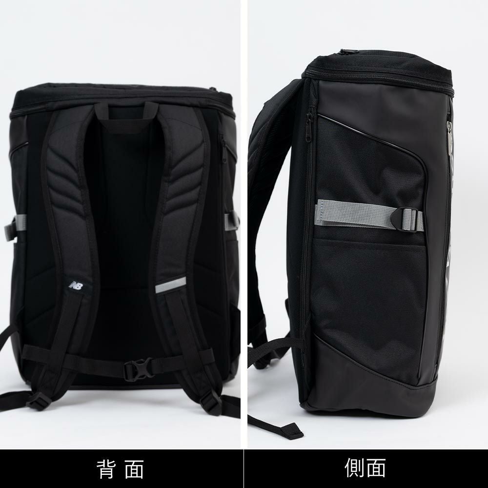 【2025新作】ニューバランスリュック通学限定カラーnewbalance30LA3ボックス型リュックサック男子女子中学生高校生女子高生メンズレディーススポーツリュック通学リュック大容量LAB55680