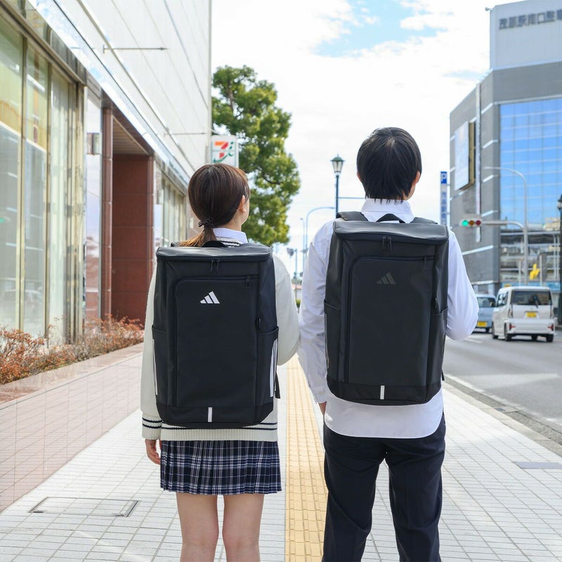 【2025新作】アディダスリュック35LA3大容量adidas通学ボックス型リュックサックメンズレディース中学生高校生女子高生男子女子ボックスリュックスポーツリュック通学リュックスポーツ大きい68572