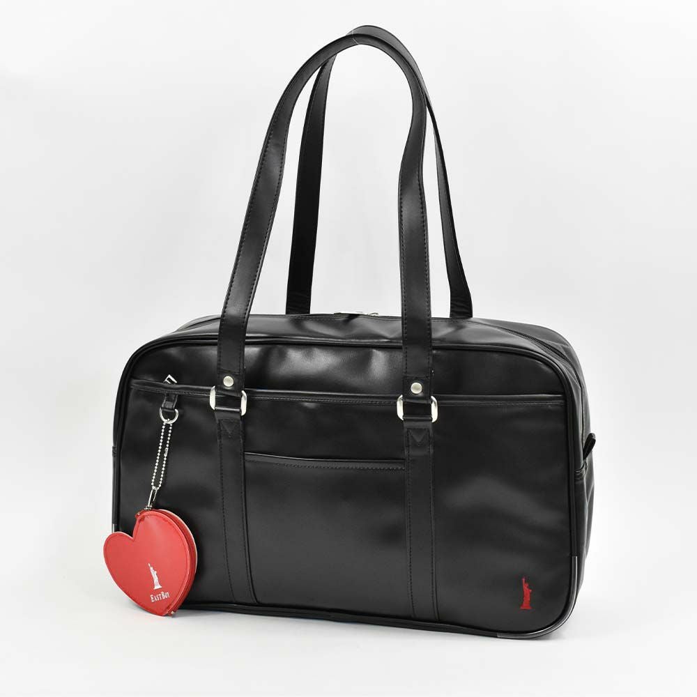 【2022新作】イーストボーイスクールバッグ合皮EASTBOYA4女子高校生中学生女子高生レディーススクールバックサブバッグサブバックスクバブランド通学おしゃれかわいい大容量学生かばん黒色紺色EBA21