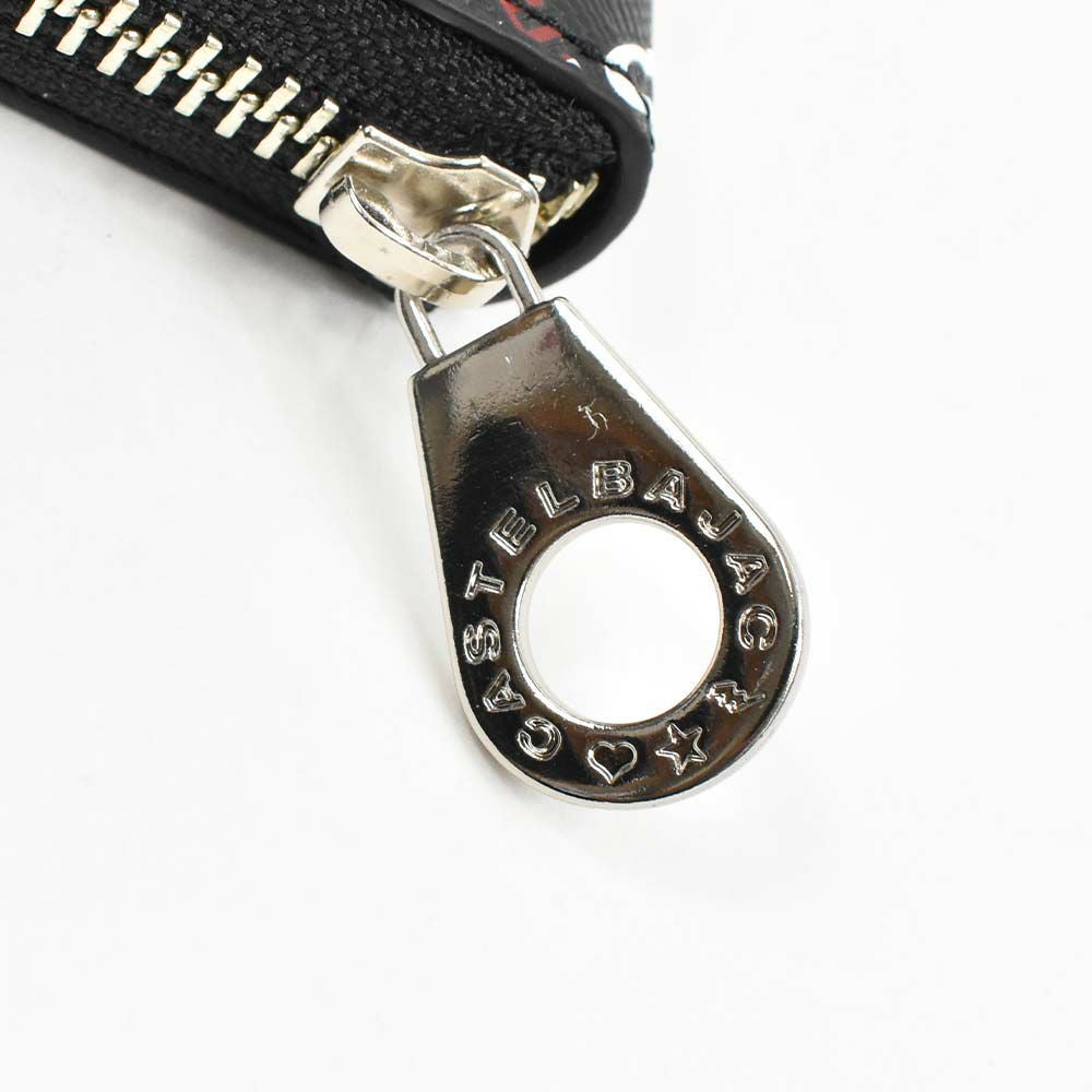 カステルバジャック小銭入れミニ財布財布CASTELBAJACメンズレディースカルルミニウォレットミニコンパクトコインケースキーケース小銭ブランドコンパクト財布薄い小さい小さめキャッシュレス本革53621