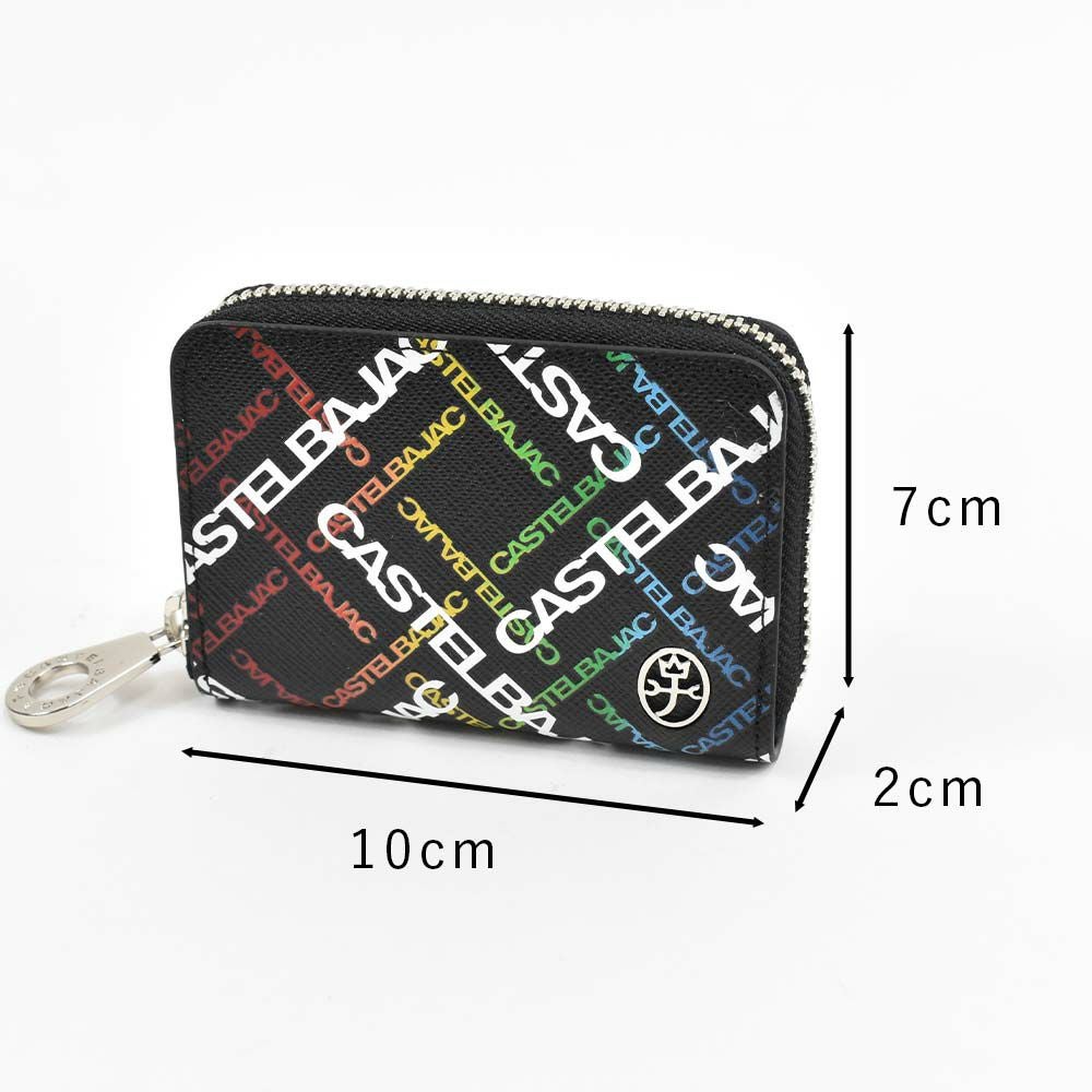カステルバジャック小銭入れミニ財布財布CASTELBAJACメンズレディースカルルミニウォレットミニコンパクトコインケースキーケース小銭ブランドコンパクト財布薄い小さい小さめキャッシュレス本革53621
