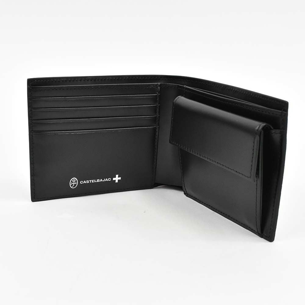 カステルバジャック財布二つ折りメンズレディースカルルCASTELBAJAC二つ折り財布本革革レザー2つ折り2つ折り財布折りたたみ人気ブランドコンパクト薄いシンプルおしゃれ人気53623