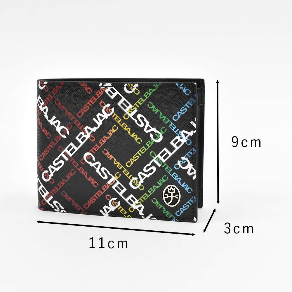 カステルバジャック財布二つ折りメンズレディースカルルCASTELBAJAC二つ折り財布本革革レザー2つ折り2つ折り財布折りたたみ人気ブランドコンパクト薄いシンプルおしゃれ人気53623