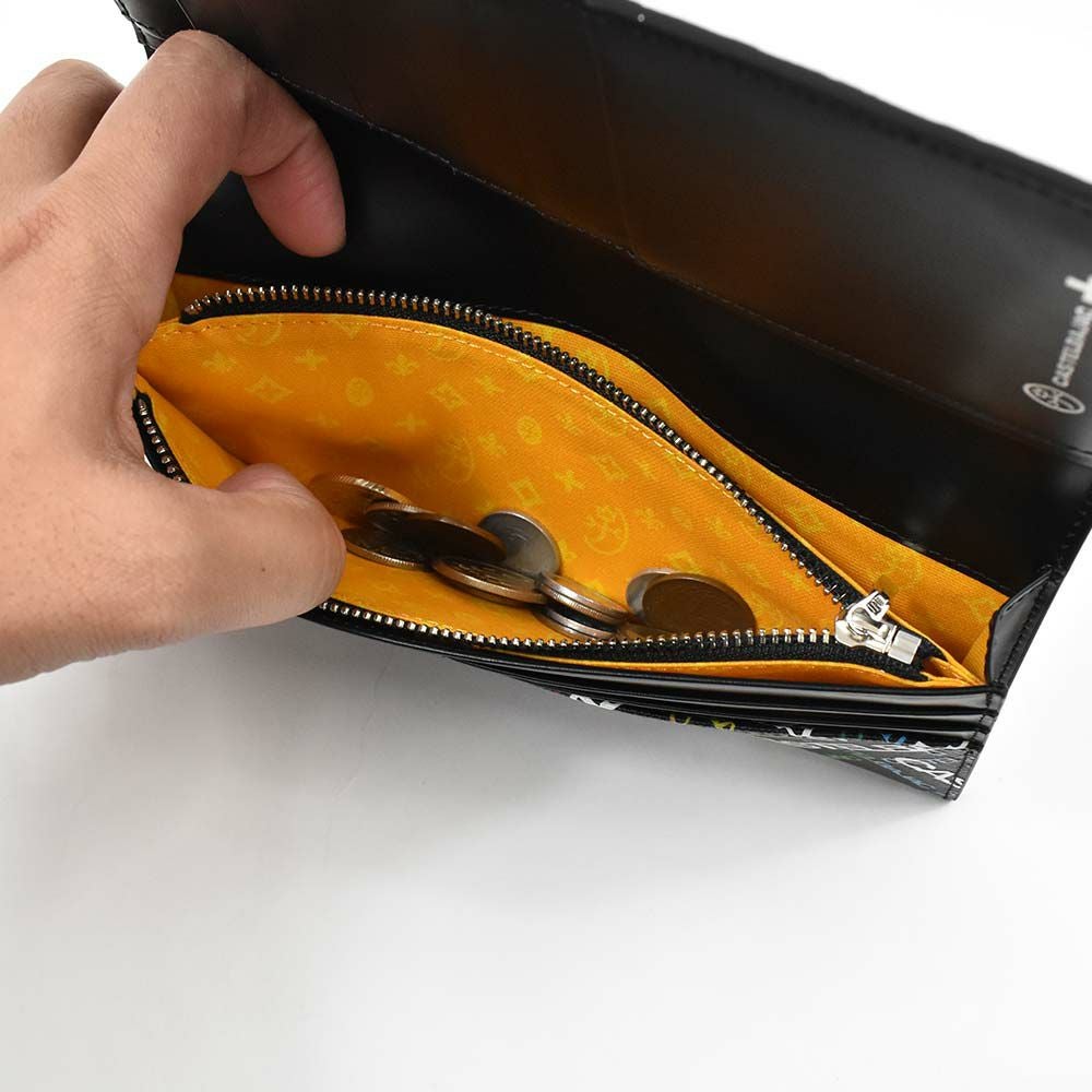 カステルバジャック財布長財布かぶせメンズレディースカルルCASTELBAJAC本革革レザー小銭入れ付き小銭入れあり札入れ大容量彼氏ギフトプレゼントブランド薄いメンズ長財布ロングウォレット53624