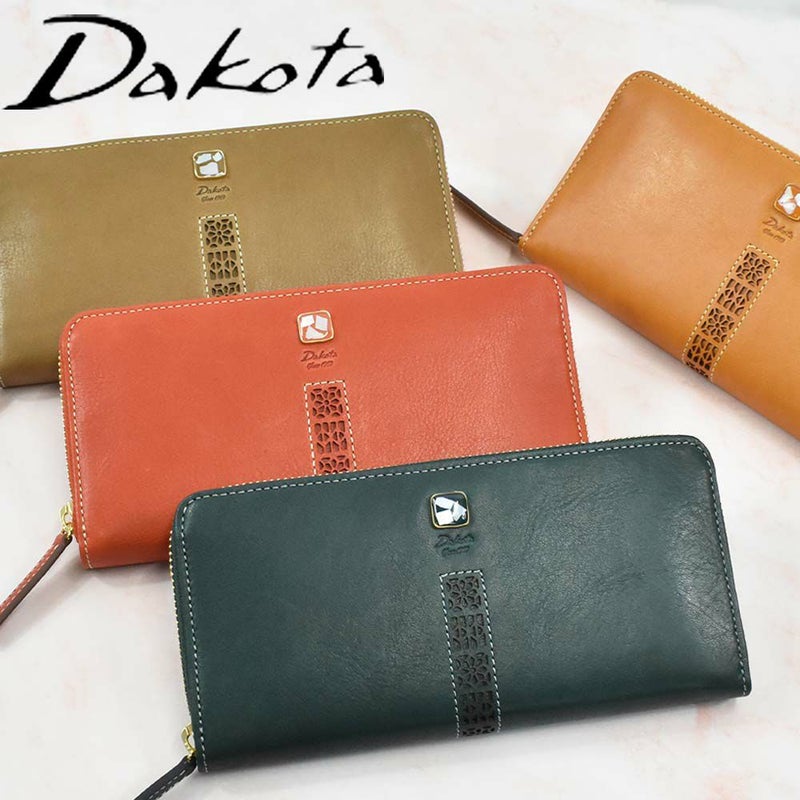 ダコタDakota長財布レディースコッチャラウンドファスナー財布ファスナーレディース財布レディース長財布本革革レザー大容量ブランドおしゃれ薄いカード入れ多いカードポケット多数30代40代50代30343