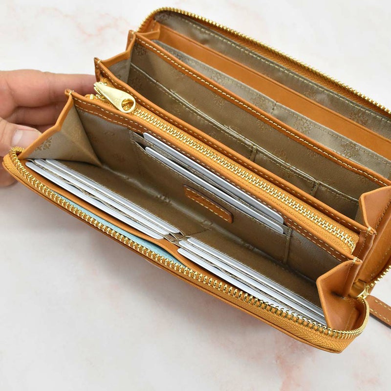 ダコタDakota長財布レディースコッチャラウンドファスナー財布ファスナーレディース財布レディース長財布本革革レザー大容量ブランドおしゃれ薄いカード入れ多いカードポケット多数30代40代50代30343