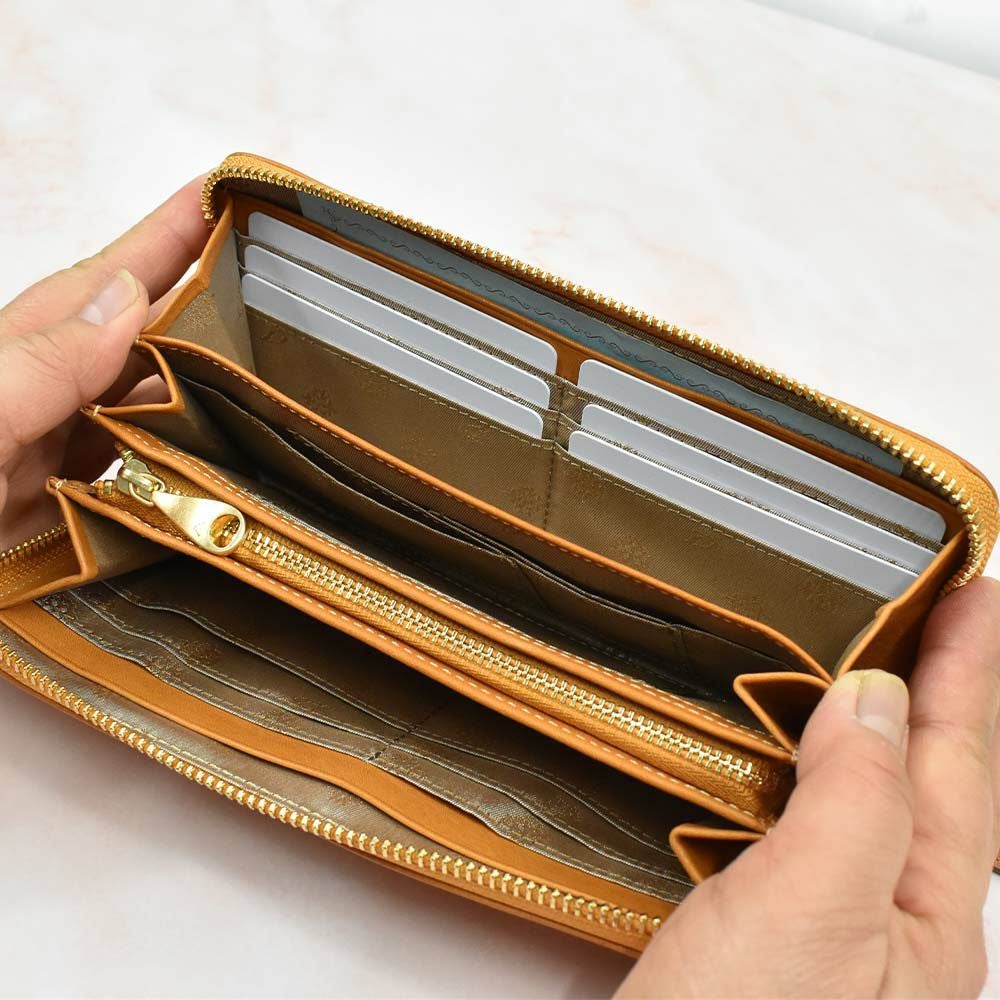 ダコタDakota長財布レディースコッチャラウンドファスナー財布ファスナーレディース財布レディース長財布本革革レザー大容量ブランドおしゃれ薄いカード入れ多いカードポケット多数30代40代50代30343