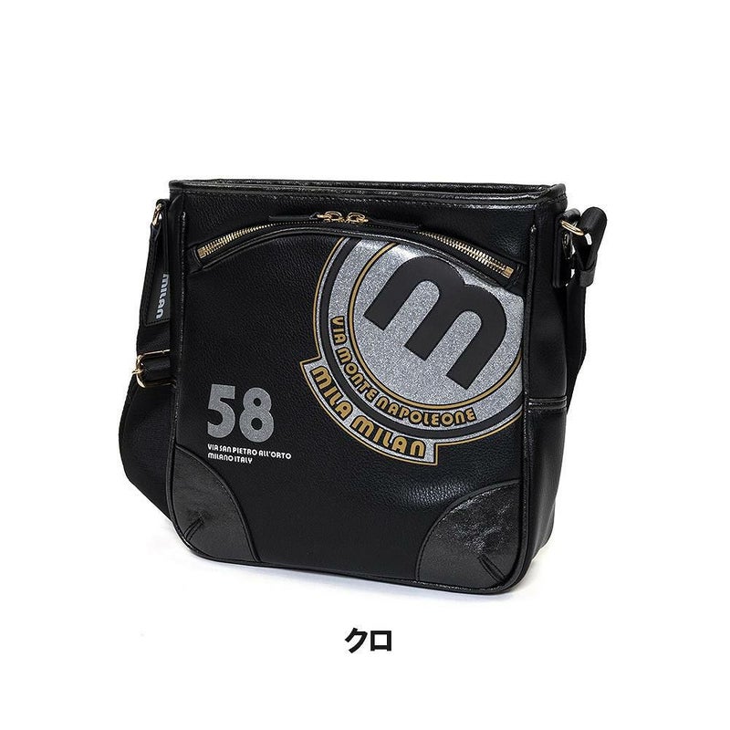 ミラ・ミランショルダーバッグB5バッグmilamilanバビラメンズレディースショルダーバックショルダー斜めがけバック斜め掛けバッグブランド大人おしゃれゴルフゴルフバッグミラミラン251101