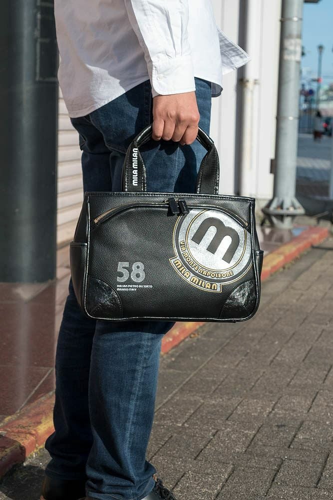 ミラ・ミランドライビングトートバッグB5バッグmilamilanバビラメンズレディースセカンドバッグハンドバッグ手提げブランド大人ゴルフゴルフバッグミラミラン251501