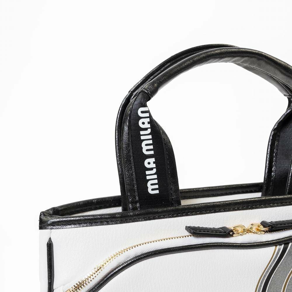 ミラ・ミランドライビングトートバッグB5バッグmilamilanバビラメンズレディースセカンドバッグハンドバッグ手提げブランド大人ゴルフゴルフバッグミラミラン251501