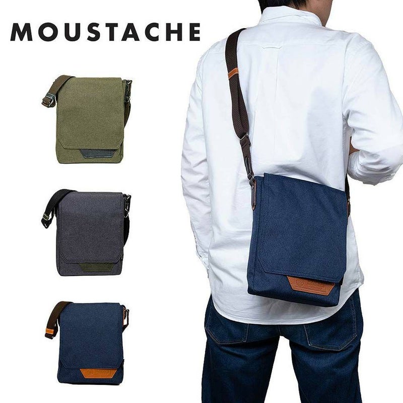 MOUSTACHEショルダーバッグムスタッシュメンズレディースショルダーショルダーバック斜めがけ斜め掛けバッグバックおしゃれかっこいいカジュアル人気軽量ブランド大人小さめ30代40代50代BMX0510