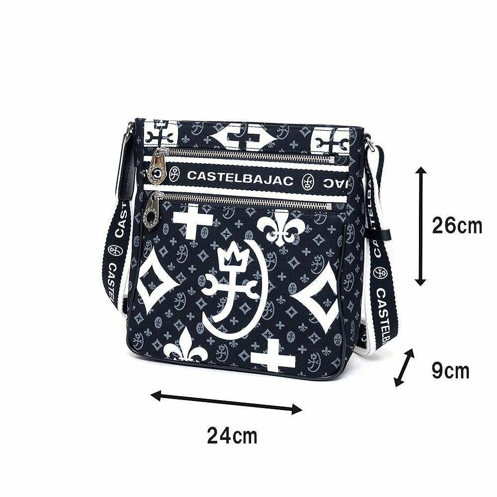 カステルバジャックショルダーバッグB5バッグCASTELBAJACニースメンズレディースショルダーバックショルダー斜めがけバック斜め掛けバッグ肩掛けカバンブランド大人おしゃれコンパクト男性小さめゴルフ38111