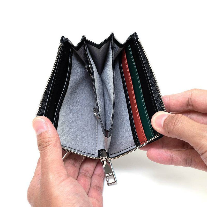 IS/IT財布小銭入れミニ財布コンパクト財布ラウンドファスナーイズイット本革革レザーメンズレディースキャッシュレスコンパクトコインケース小さい財布ブランドビジネス979603