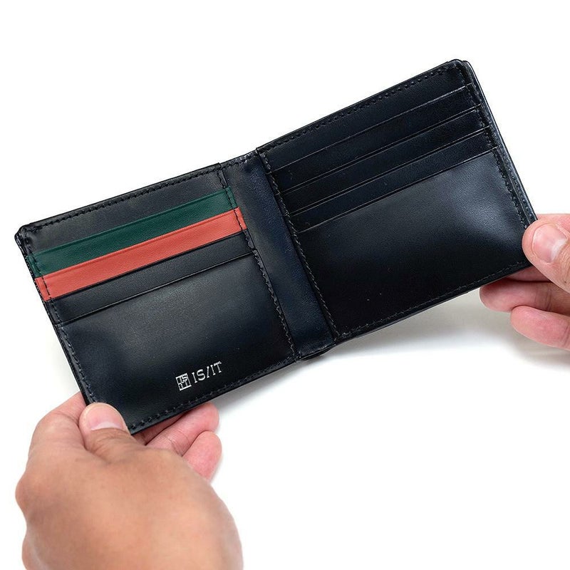 IS/IT財布二つ折りメンズレディースイズイットツール二つ折り財布本革2つ折り2つ折り財布折りたたみ人気ブランドおしゃれISIT979607