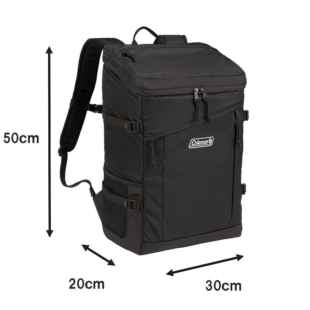 コールマンリュックColeman30LWALKERWALKERSQUAREBACKPACKB4リュックサックスクエアリュックメンズレディース中学生高校生大学生男子女子大人通学リュックボックス型ウォーカースクエアバックパック