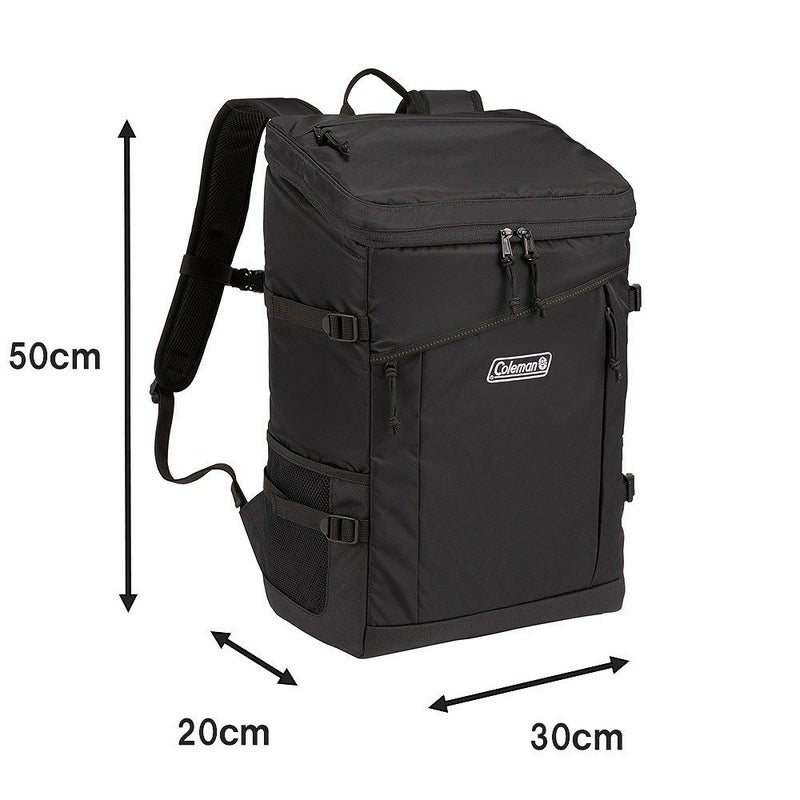 コールマンリュックColeman30LWALKERWALKERSQUAREBACKPACKB4リュックサックスクエアリュックメンズレディース中学生高校生大学生男子女子大人通学リュックボックス型ウォーカースクエアバックパック
