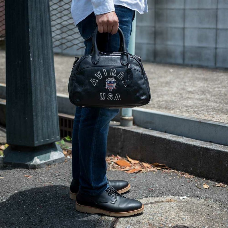 【限定】AVIREXアビレックスミニボストン本革ショルダーバッグMINI-BOSTONブルトリミテッドエディションBULTOLIMITRDEDITIONメンズレディースミニボストンバッグセカンドバッグレザーアヴィレックスAVX5625