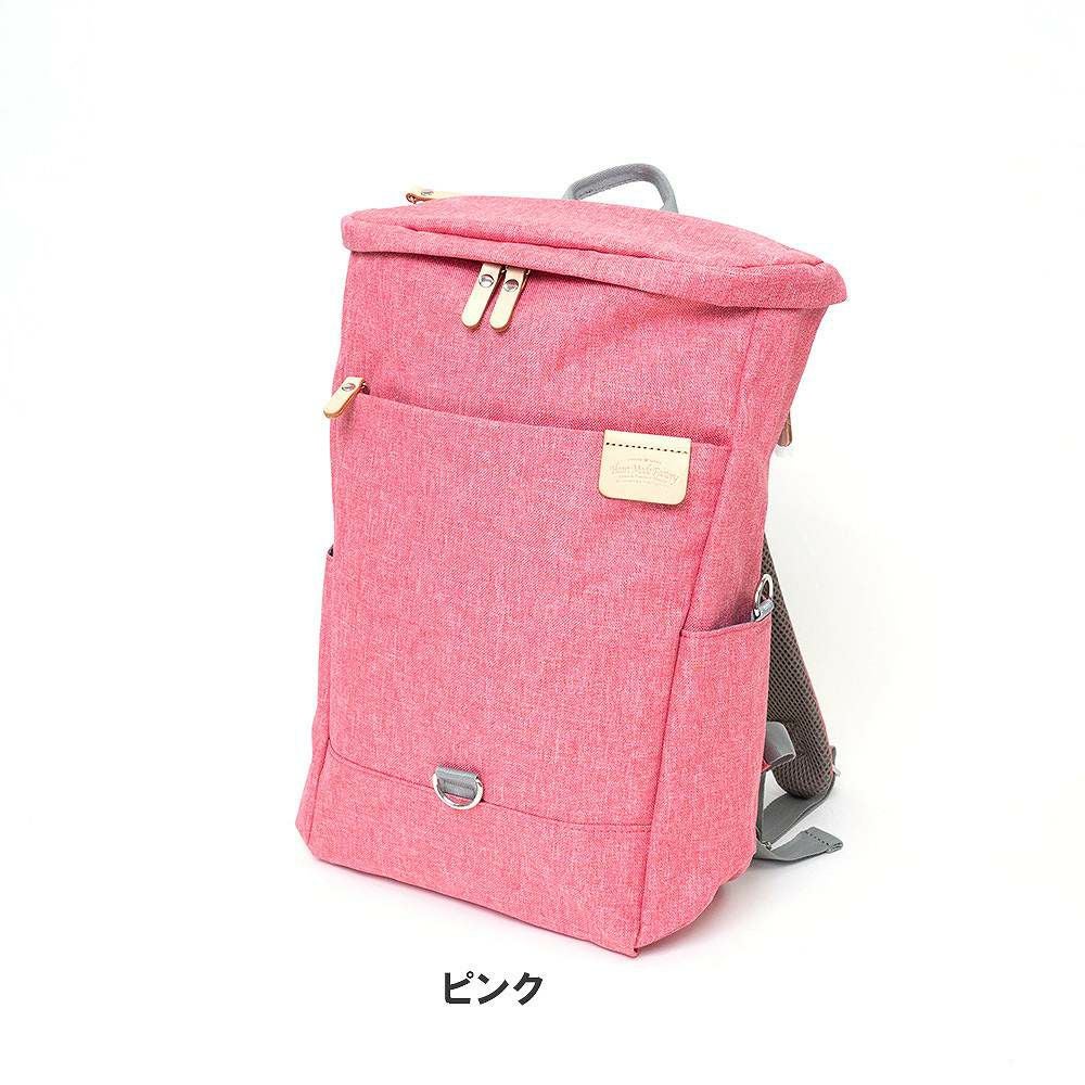 HeartMadeFactoryリュックレディースメンズA4ブランドかわいいおしゃれ小さめ軽量人気ファスナー付きおすすめマザーズリュックハートメイドファクトリーHARVESTハーヴェストFY0640