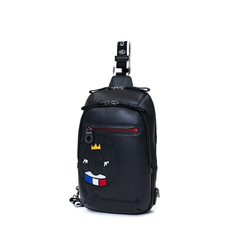 カステルバジャックボディバッグワンショルダーバッグCASTELBAJACリンク大きめ大容量本革革レザーメンズレディースバッグボディバック斜めがけバッグ斜め掛けバッグブランド30912