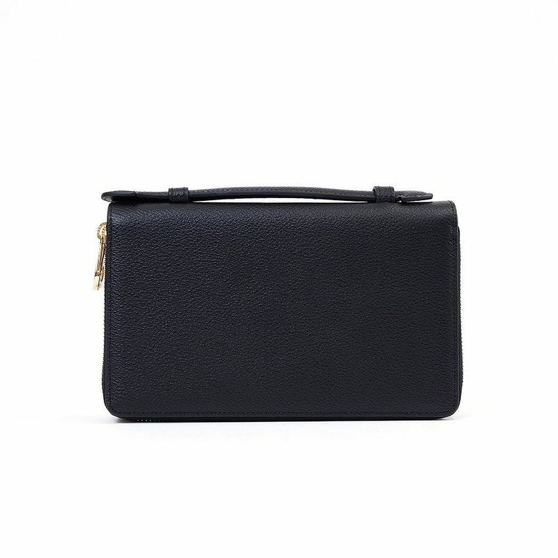 カステルバジャックWファスナーポーチセカンドバッグクラッチバッグ大容量メンズレディースネゼルCASTELBAJAC本革レザー長財布バッグカードケースハンドル付き81201