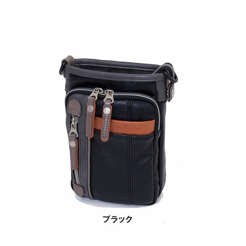 MOUSTACHEショルダーバッグベルトポーチムスタッシュメンズレディースシザーバッグ斜めがけ斜め掛けスマホポーチスマホバッグ小さめブランド大人30代40代50代YVQ-5962