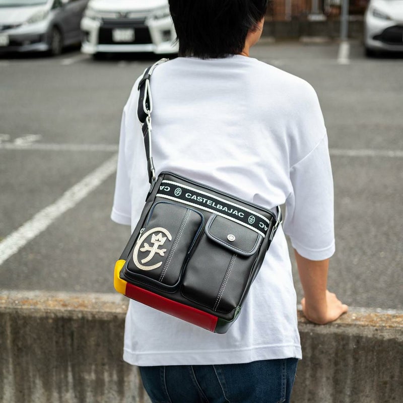 カステルバジャックバッグタテ型ショルダーバッグドミネCASTELBAJACメンズレディースブランド24112