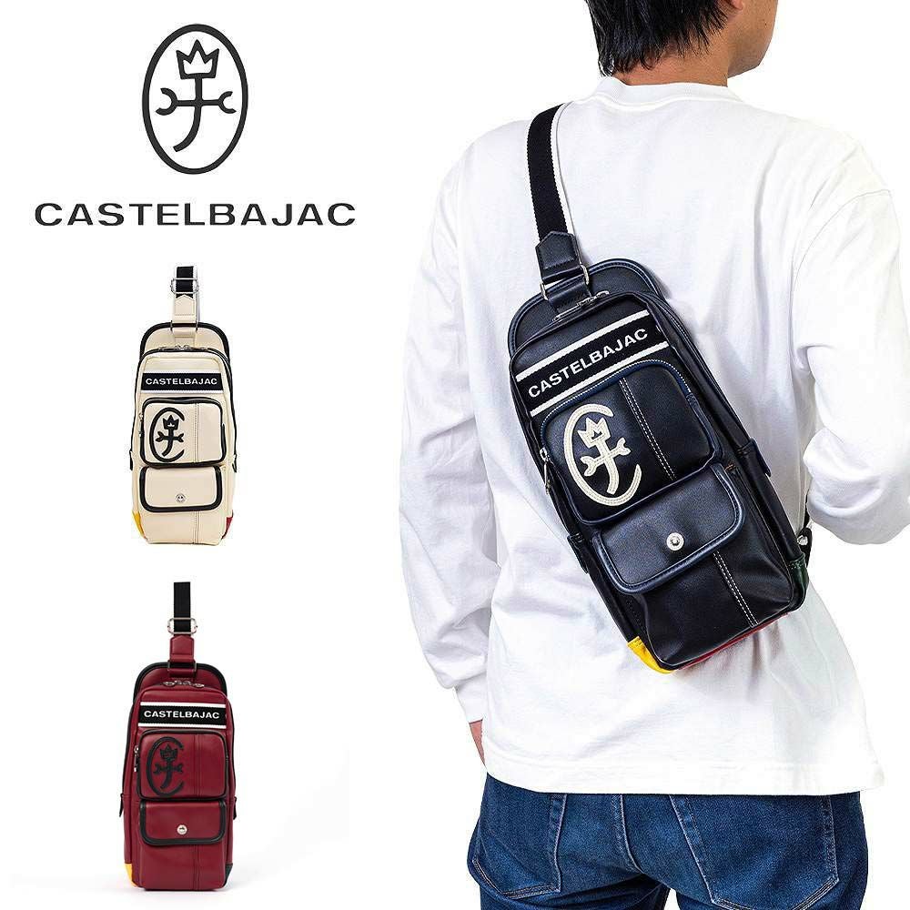 カステルバジャックバッグボディバッグドミネCASTELBAJACメンズレディースワンショルダーバッグブランド24911