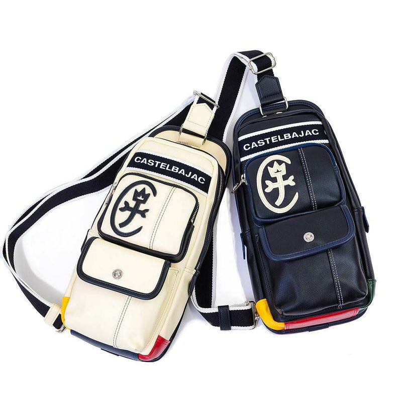 カステルバジャックバッグボディバッグドミネCASTELBAJACメンズレディースワンショルダーバッグブランド24911