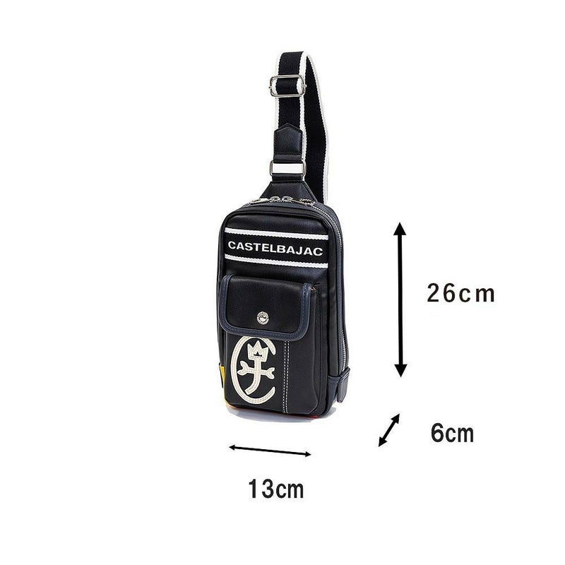 カステルバジャックバッグボディバッグ小さめスモールドミネCASTELBAJACメンズレディースワンショルダーバッグコンパクトブランド24912