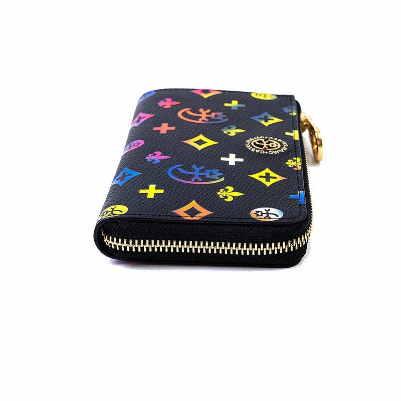 【2022新作】カステルバジャック財布ミドルウォレットジェルマンラウンドファスナー縦型二つ折りメンズレディースCASTELBAJAC二つ折り財布本革レザー2つ折り財布人気ブランド63613