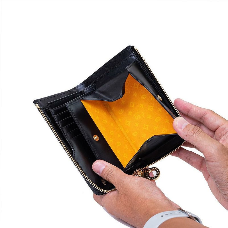 【2022新作】カステルバジャック財布ミドルウォレットジェルマンラウンドファスナー縦型二つ折りメンズレディースCASTELBAJAC二つ折り財布本革レザー2つ折り財布人気ブランド63613