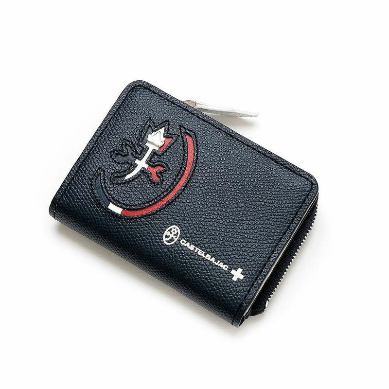 カステルバジャック小銭入れパスケース付きミニ財布財布CASTELBAJACメンズレディースカルネミニウォレットミニコンパクトコインケースブランドコンパクト財布本革032612