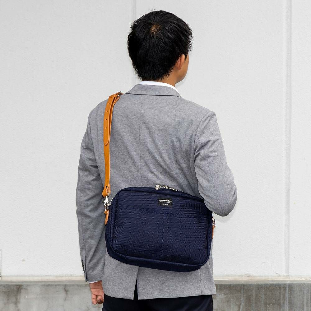 ワンダーバゲージショルダーバッグSHOULDERMWONDERBAGGAGEGOODMANSメンズレディースグッドマンズカジュアルビジネス人気おしゃれ日本製WB-G-005
