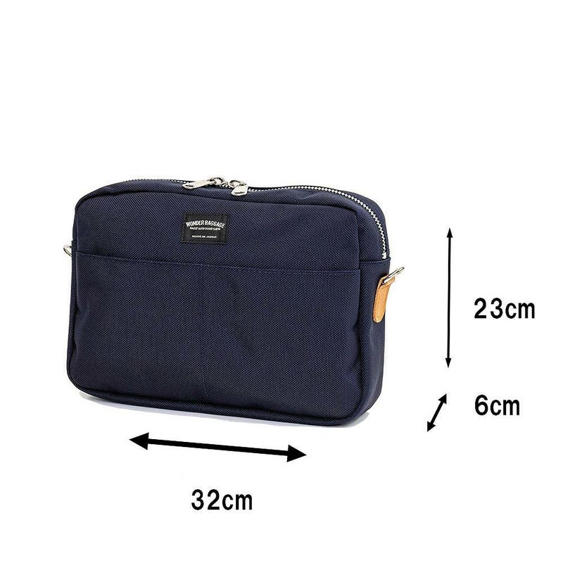 ワンダーバゲージショルダーバッグSHOULDERMWONDERBAGGAGEGOODMANSメンズレディースグッドマンズカジュアルビジネス人気おしゃれ日本製WB-G-005