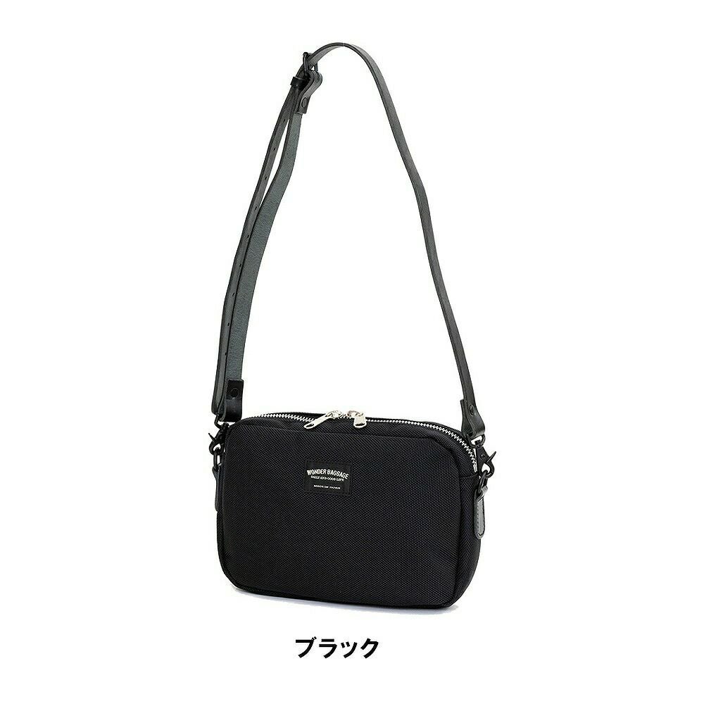 ワンダーバゲージショルダーバッグSHOULDERSWONDERBAGGAGEGOODMANSメンズレディースグッドマンズカジュアルビジネス人気おしゃれ日本製小さめコンパクトWB-G-006