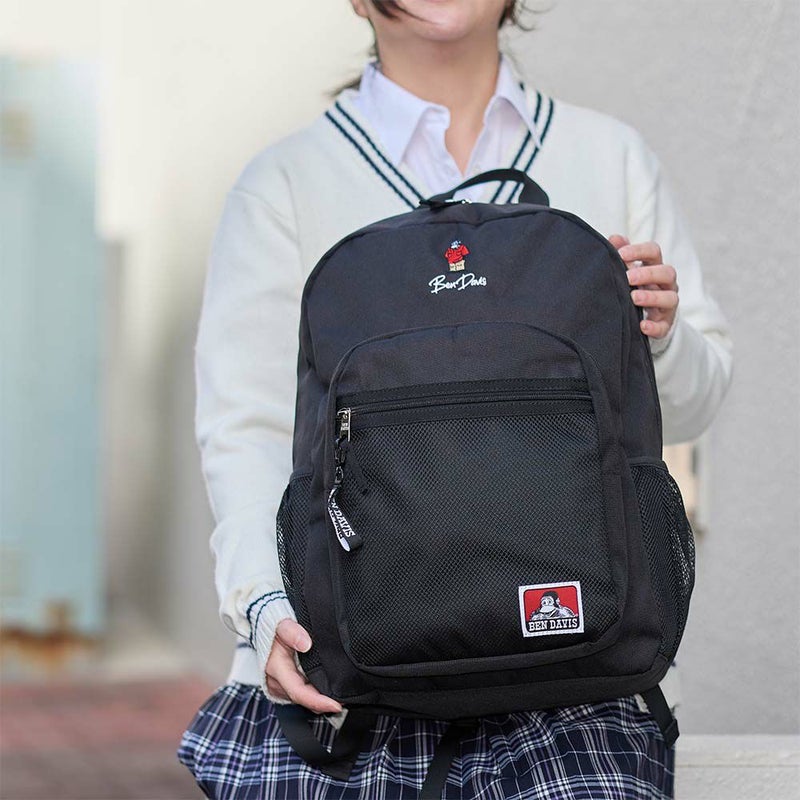 BENDAVISリュックベンデイビス29LA4メンズレディースEMBROMESHXL-PACK大容量通学リュックサック通学リュックブランド男子女子高校生中学生女子高生ゴリラBENDAVISベンデイヴィスBDW-8324